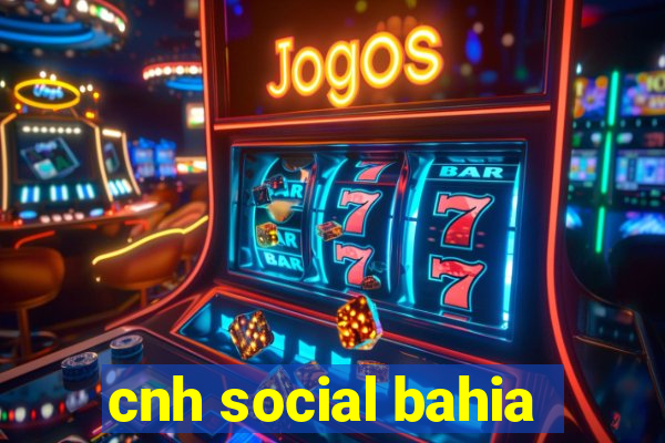 cnh social bahia