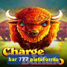 bar 777 plataforma