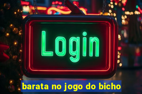 barata no jogo do bicho