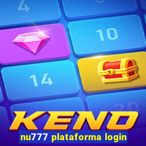 nu777 plataforma login