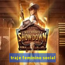 traje feminino social