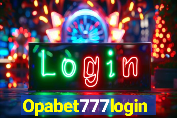 Opabet777login